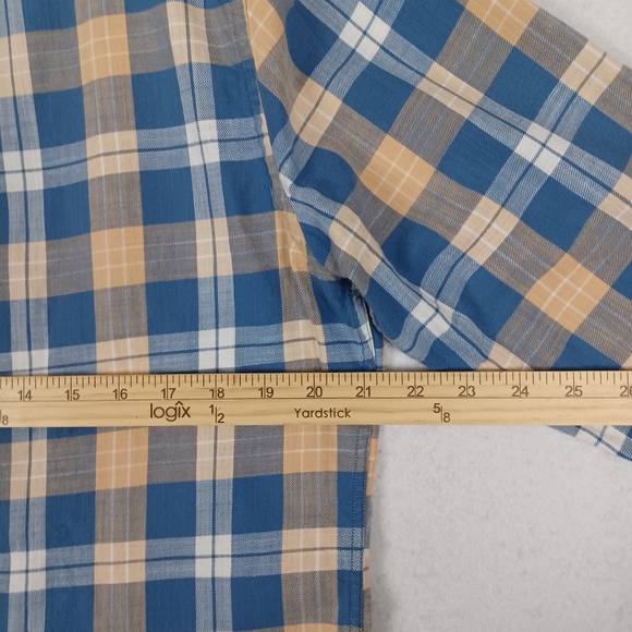 Rare Rabbit Long Sleeve Plaid multicolor Shirt Sz L - Picture 7 of 9